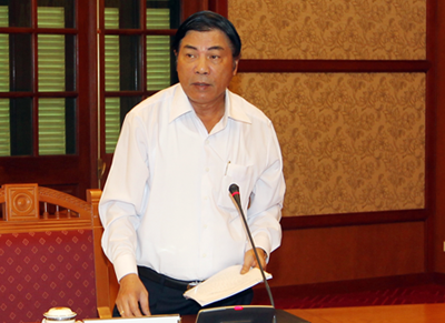 Ông Nguyễn Bá Thanh trong cương vị Trưởng Ban Nội chính TƯ